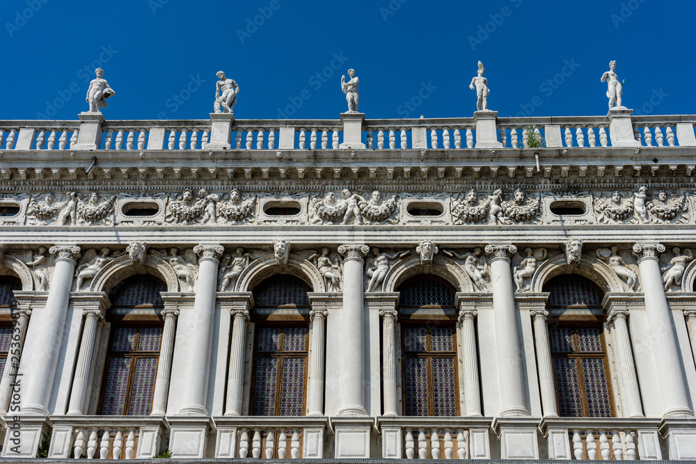 Biblioteca Marciana in Venice, Italy