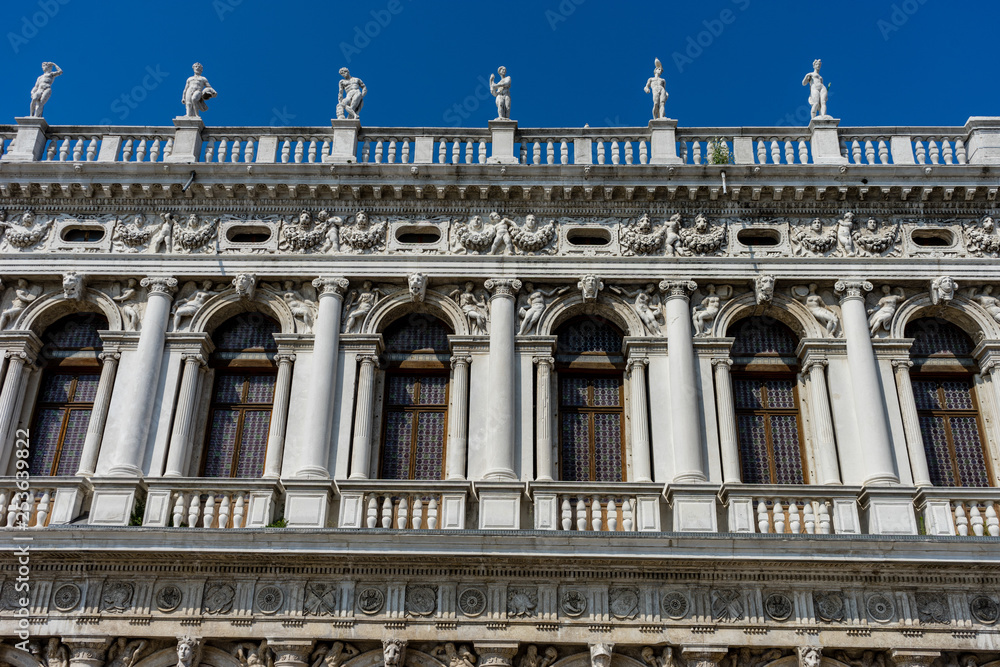 Biblioteca Marciana in Venice, Italy
