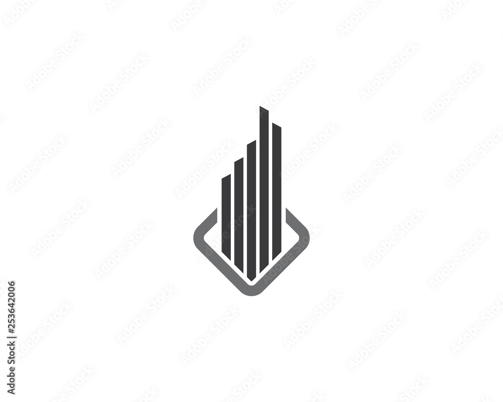 Real estate logo icon illustration Real estate logo icon illustration
