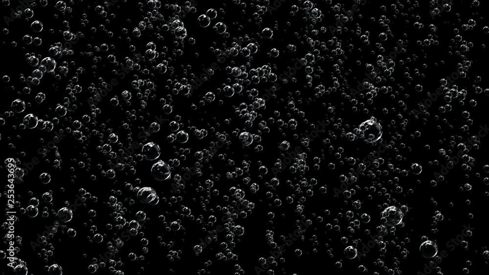 Champagne bubbles are formed on the surface of the glass.Bubbles fill with carbon dioxide and slowly creep up. Champagne bubbles are formed on the surface of the glass.Bubbles fill with carbon dioxide and slowly creep up.