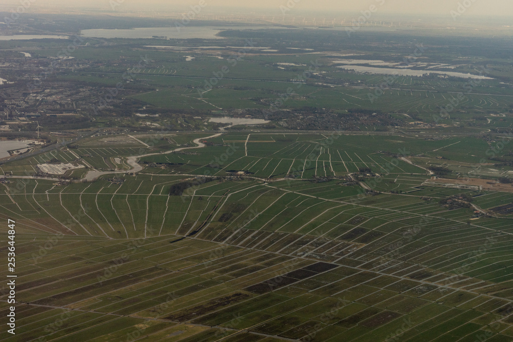 Netherlands, Hague, Schiphol, a large green field