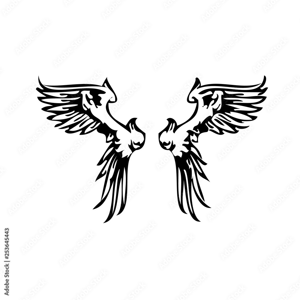 Obraz premium Wings vector