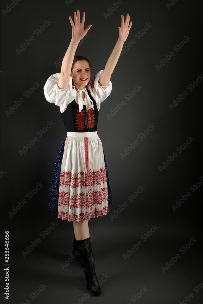 Slovak folklore. Slovakian folklore girl. Slovak folklore. Slovakian folklore girl.