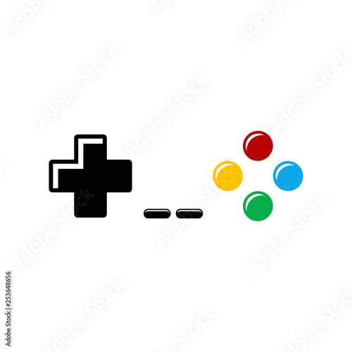 video game console joystick icon