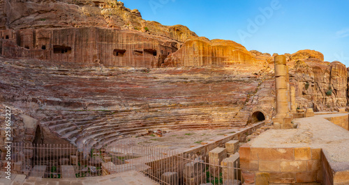 Qasr al Bint in Petra, Jordan photo