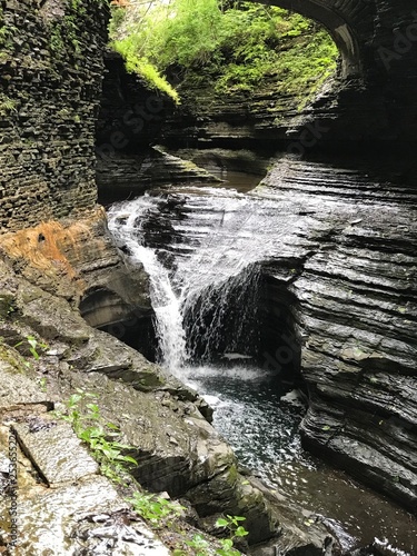waterfall in forest