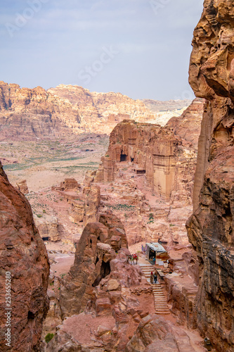 Foto Steep staircase leading to the high place of sacrifice