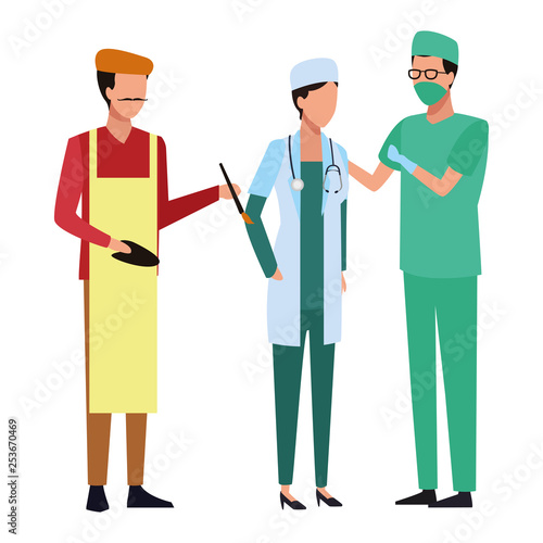 Jobs and professions avatar