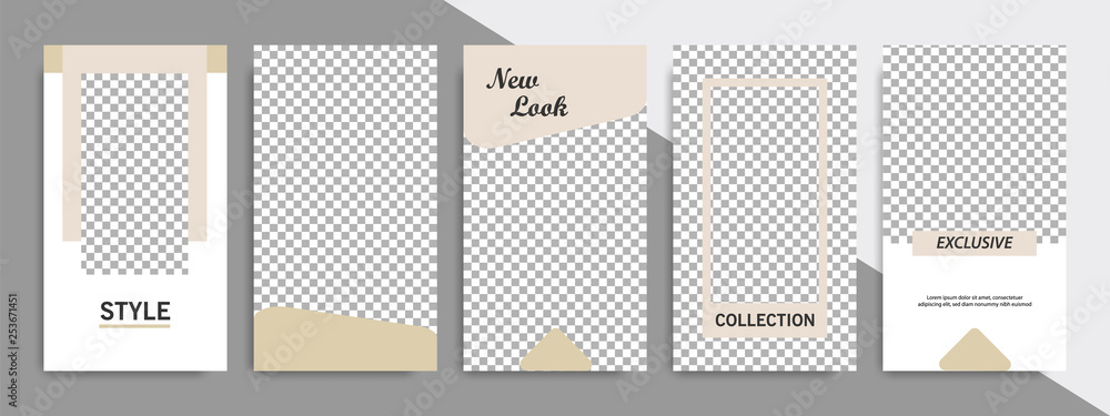 Modern minimal square shape template in soft satin brown color with frame. Corporate advertising template for social media stories, story, business banner, flyer, brochure in white background. Modern minimal square shape template in soft satin brown color with frame. Corporate advertising template for social media stories, story, business banner, flyer, brochure in white background.