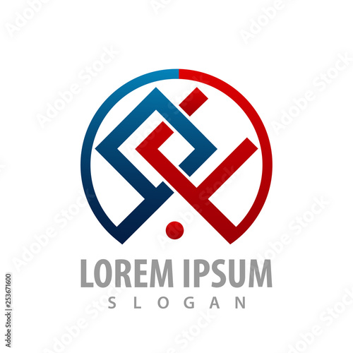 Circle line roof with letter QF logo concept design. Symbol graphic template element vector Free Download Circle line roof with letter QF logo concept design. Symbol graphic template element vector - GFXLoad