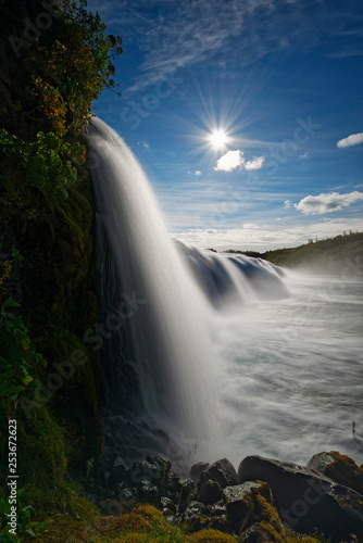 Faxifoss  Island