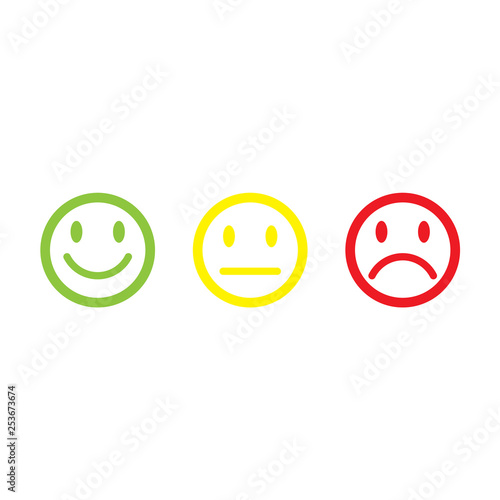 emoticon icon isolated vector