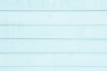 Blue plank wood textured wooden background.