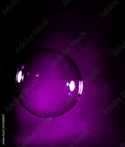 Violet Experimental Bubble