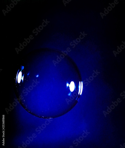 Blue Experimental Bubble 
