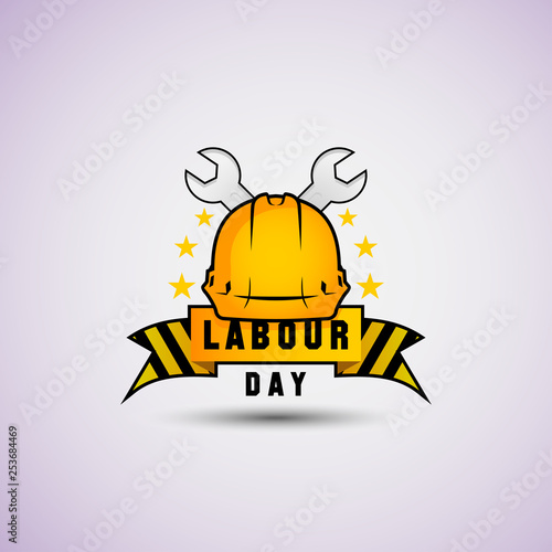 happy labor day vector illustration