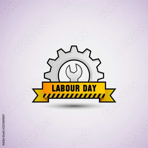 happy labor day vector illustration