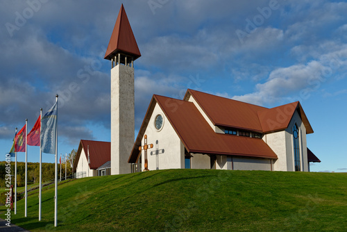 neue Kirche von Reykholt, Island