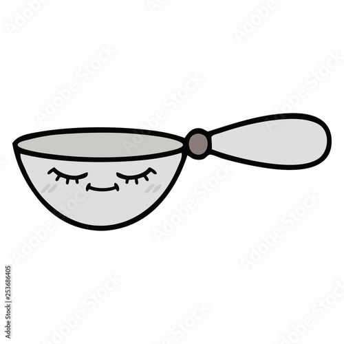 cute cartoon measuring spoon