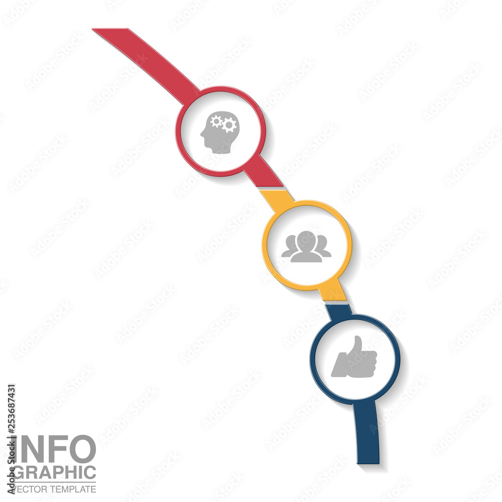 Vector infographic template for diagram, graph, presentation, chart, business concept with 3 options. Vector infographic template for diagram, graph, presentation, chart, business concept with 3 options.