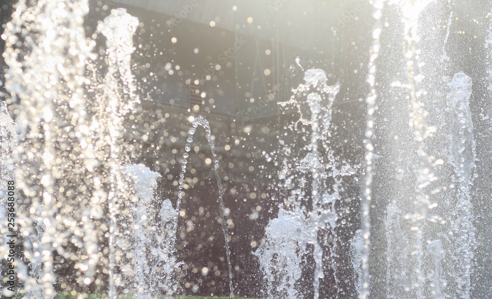 Abstract background from gush and splash of water fountain. Abstract background from gush and splash of water fountain.