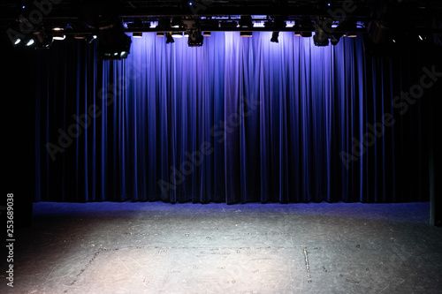 Empty stage