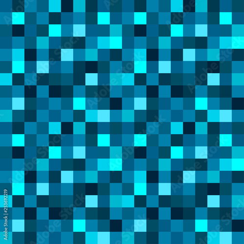 Seamless pattern for glitter effect or for creation  effect of  pixilation in blue.  For background  or  for wallpaper or for Decoration package or  different things 