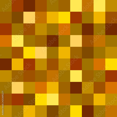 Seamless pattern for glitter effect or for creation  effect of  pixilation in gold.  For background  or  for wallpaper or for Decoration package or  different things 
