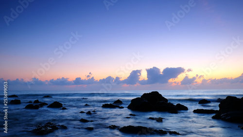 Beach in Malaysia as background