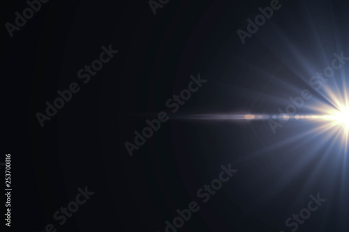Abstract of sun with flare....