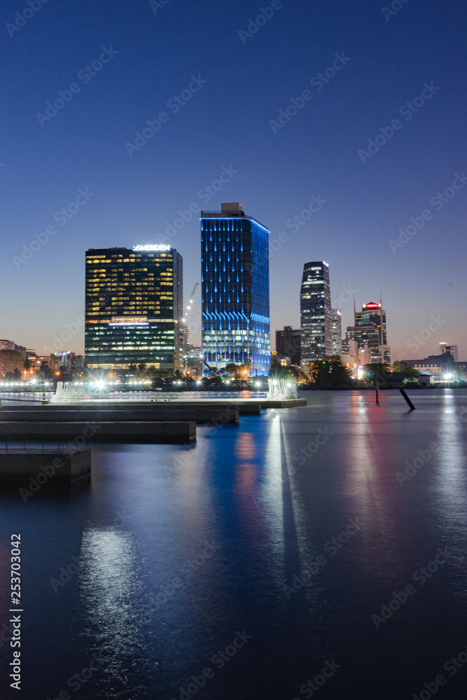 Fototapeta premium Hochiminh City by night