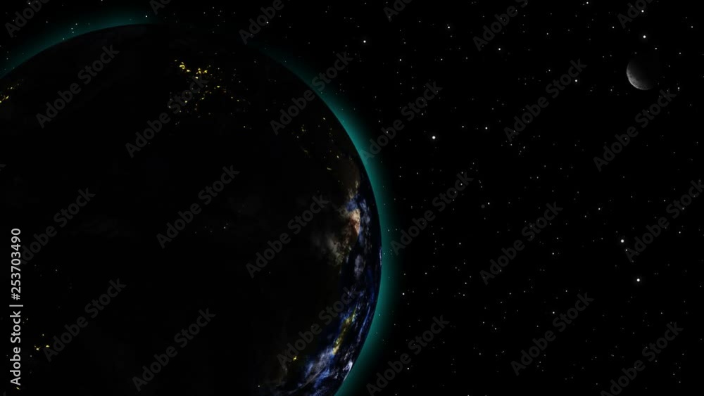 Sunlight illuminating Africa as the sun orbits around the Earth. 4K 3D animation. Sunlight illuminating Africa as the sun orbits around the Earth. 4K 3D animation.