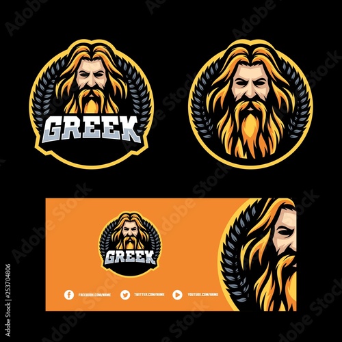 Zeus Design Concept illustration vector template