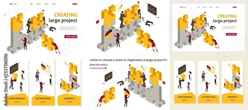 Isometric Business solution