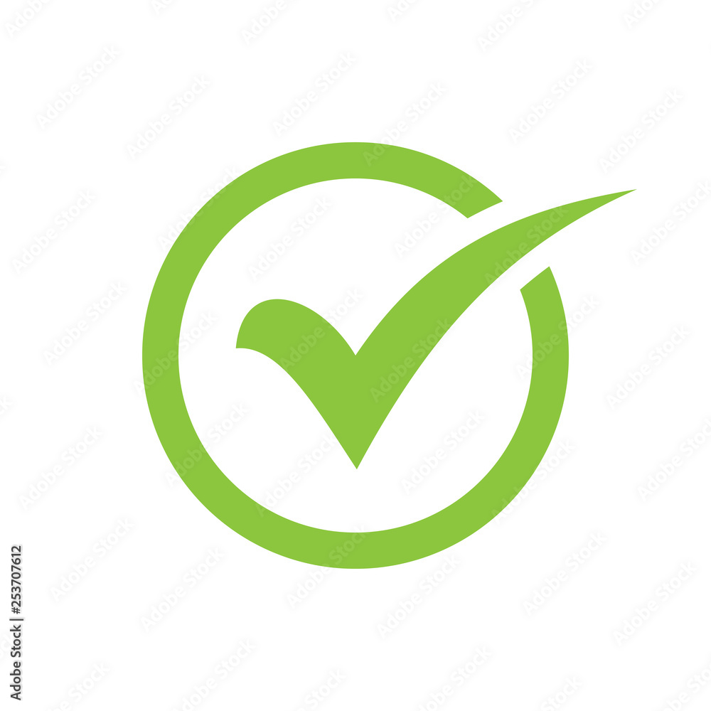 check icon vector. check mark icon. check list button icon
