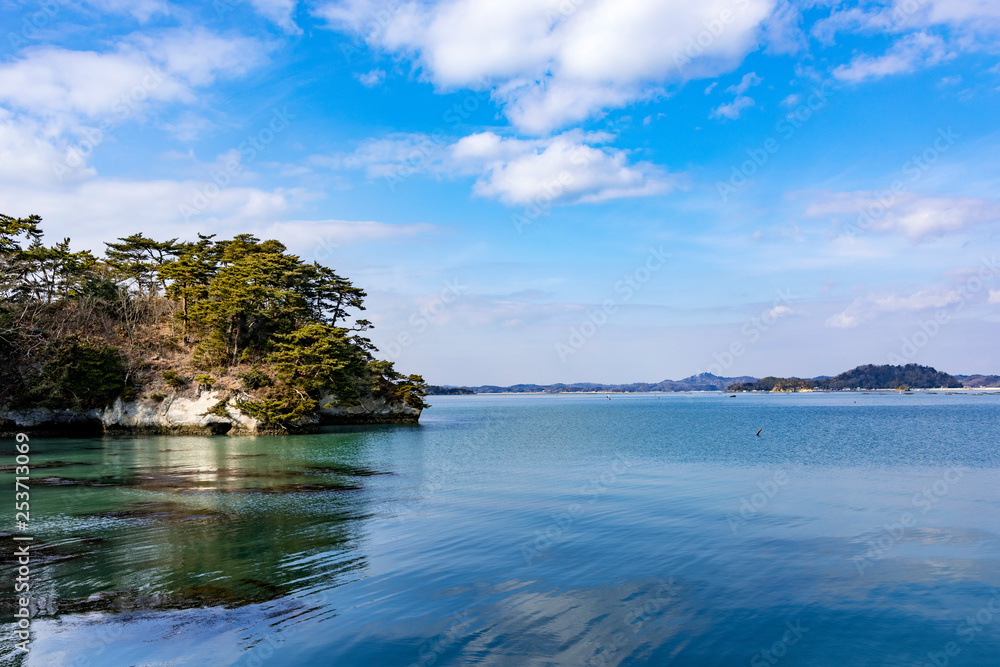 霞む松島大高森