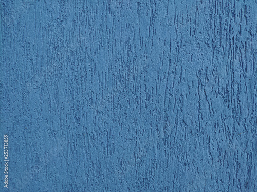 Obraz na płótnie blue plaster with bark beetle texture w salonie