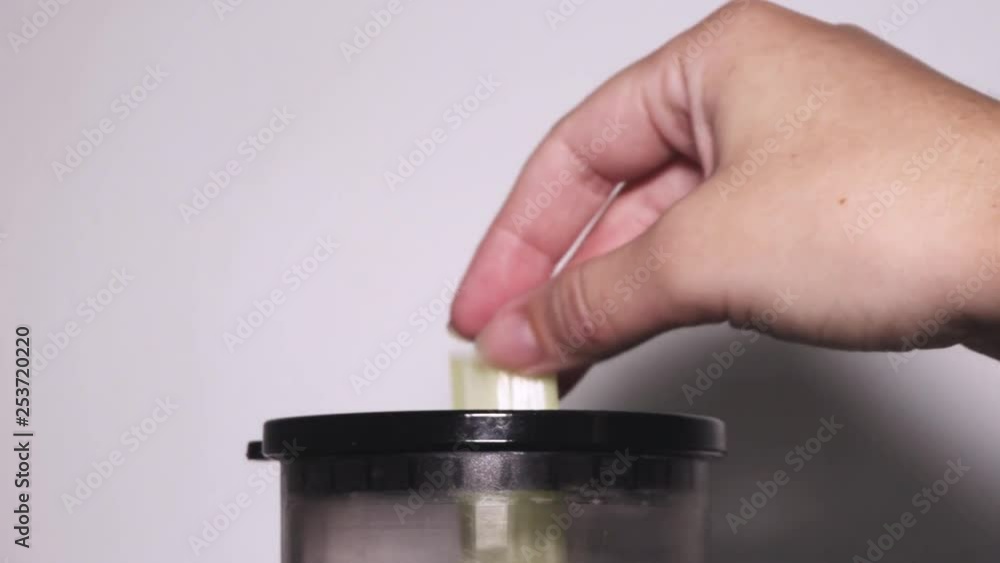 Vegetable Juice Raw Food. Preparing Fresh Celery Juice in Squeezer Extracting Pulp. Antioxidant Vegan Plant Based Diet for Cleansing Body and Weight Loss Vegetable Juice Raw Food. Preparing Fresh Celery Juice in Squeezer Extracting Pulp. Antioxidant Vegan Plant Based Diet for Cleansing Body and Weight Loss