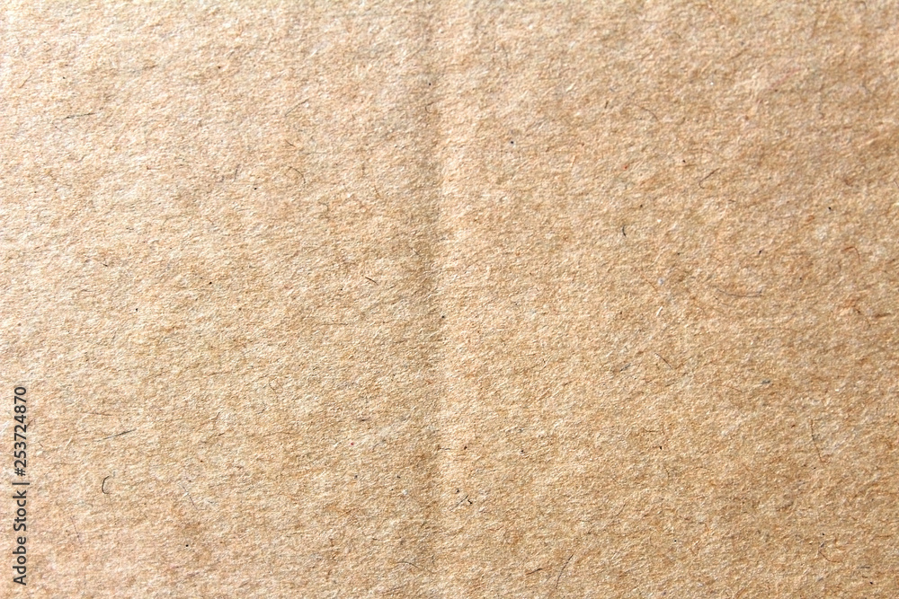 Fototapeta premium The brown texture paper box, corrugated cardboard sheet texture, abstract cardboard background, carton box