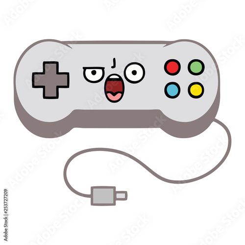 cute cartoon game controller