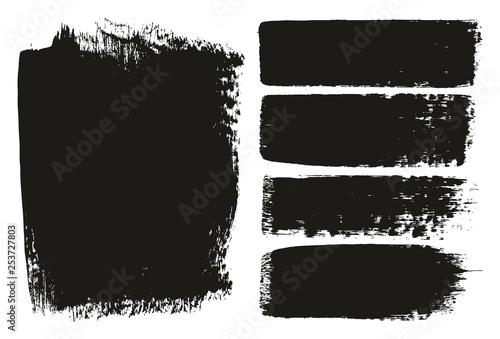 Paint Brush Medium Background & Lines High Detail Abstract Vector Background Mix Set 15