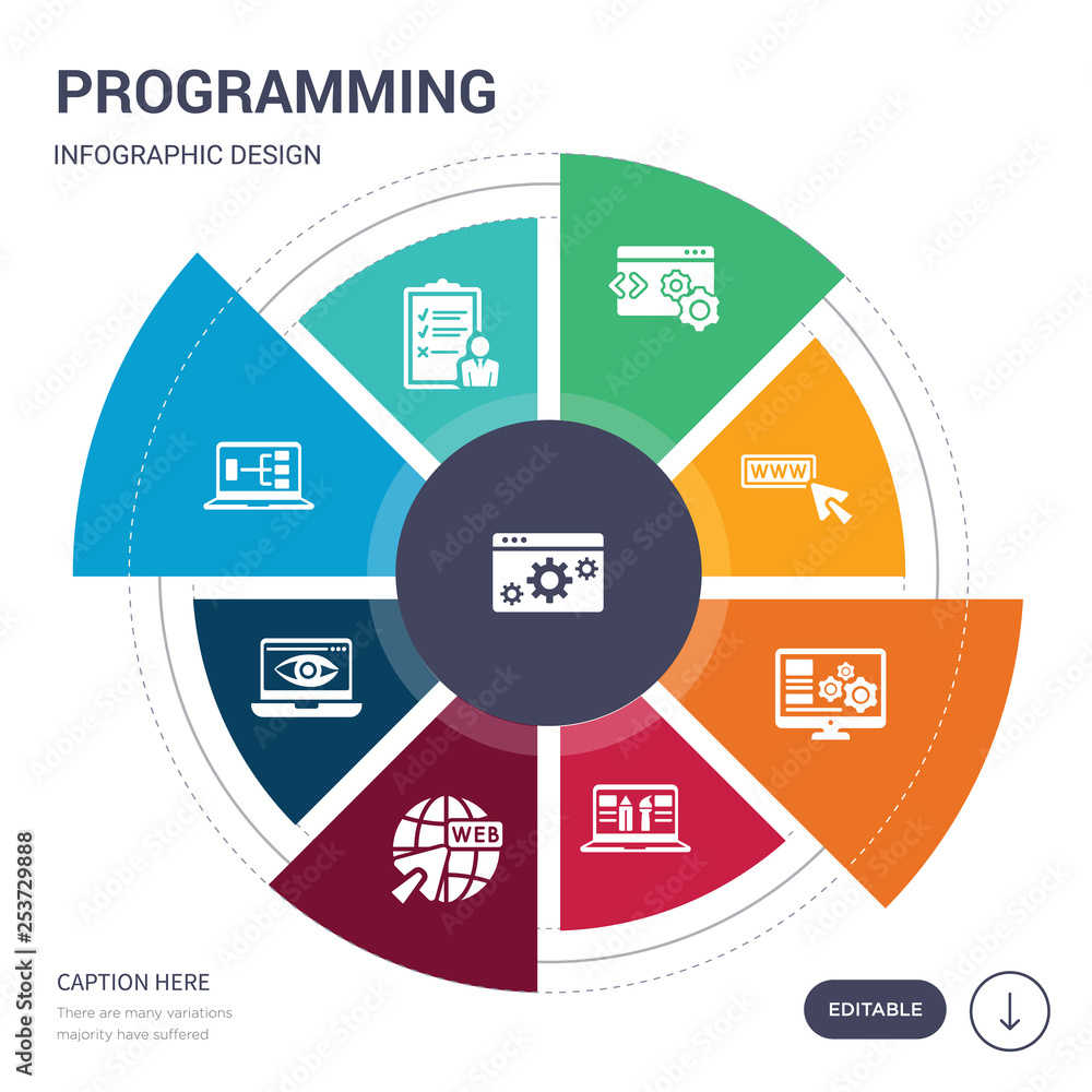 set of 9 simple programming vector icons. contains such as software, testing, ux de, visibility, web, web de, web development icons and others. editable infographics design set of 9 simple programming vector icons. contains such as software, testing, ux de, visibility, web, web de, web development icons and others. editable infographics design