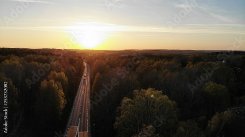 Drone Sunset