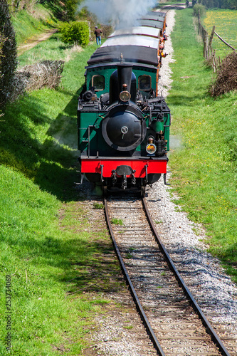 Train dans la campagne picarde