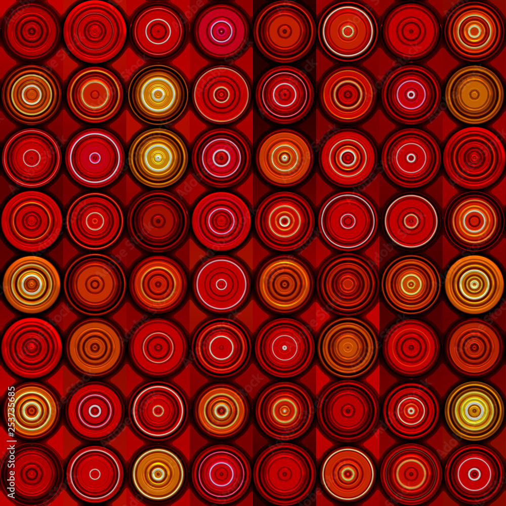 Abstract seamless background consisting of circles illustration