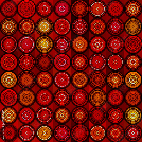 Abstract seamless background consisting of circles illustration