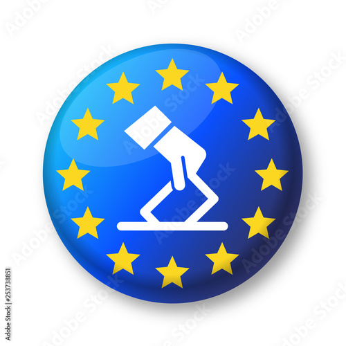 Badge élections européennes