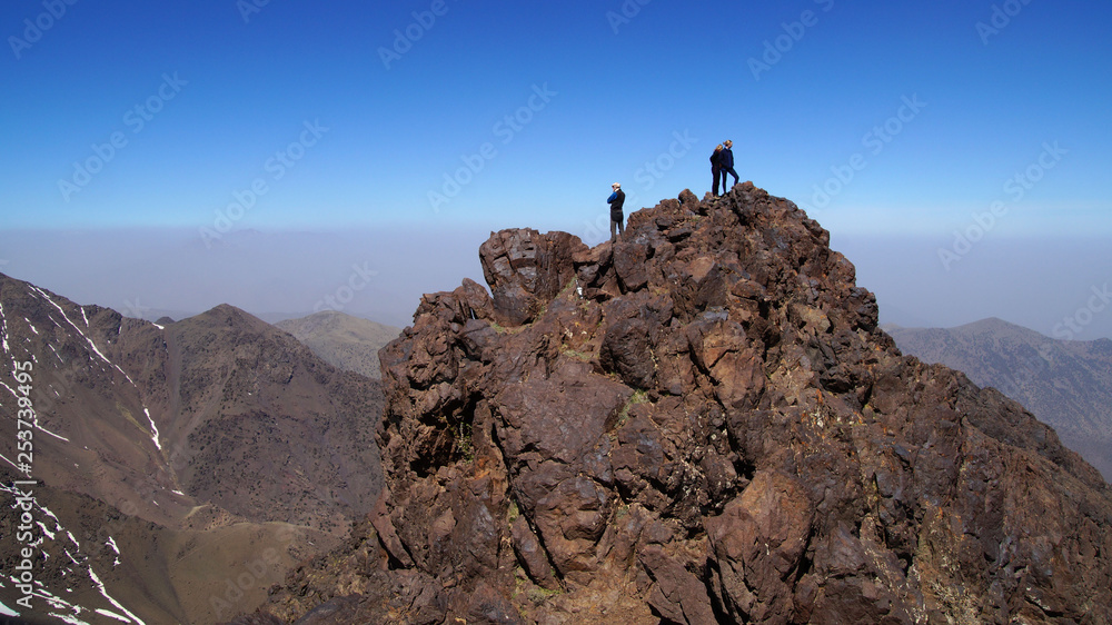 mountain trekking in High Atlas Morocco