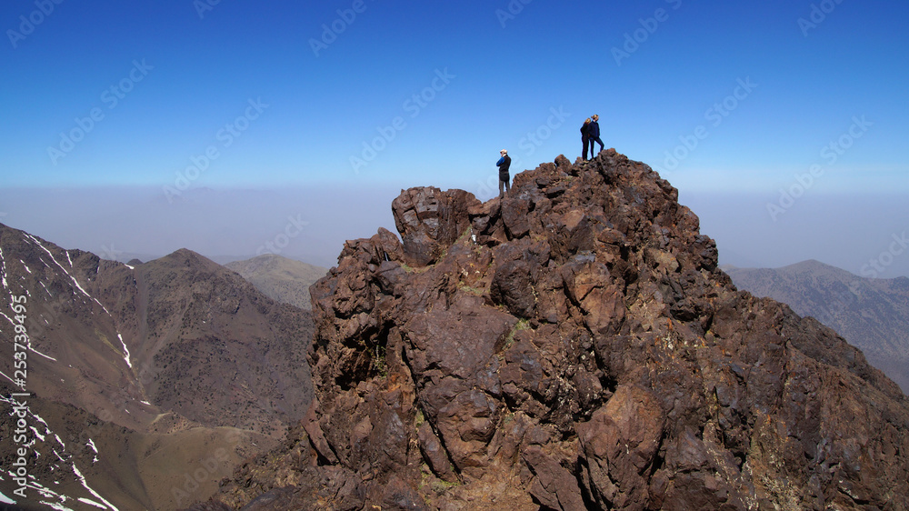 mountain trekking in High Atlas Morocco mountain trekking in High Atlas Morocco