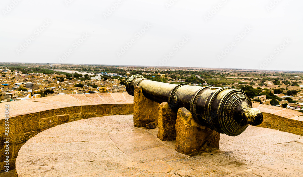 jaisalmer fort cannon